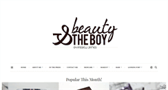 Desktop Screenshot of beautyandtheboy.com