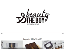 Tablet Screenshot of beautyandtheboy.com
